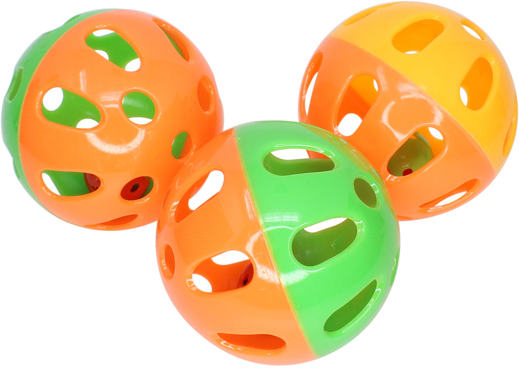 What is the 2032 3Pk Tri Colored Plastic Balls?