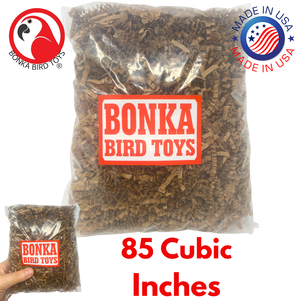1574 Natural Crinkle Paper from Bonka Bird Toys