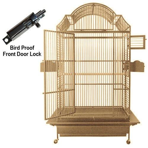 Kings Cages 306 European Style Napoleon Top Bird Cage 38X28X72 - Bonka Bird Toys