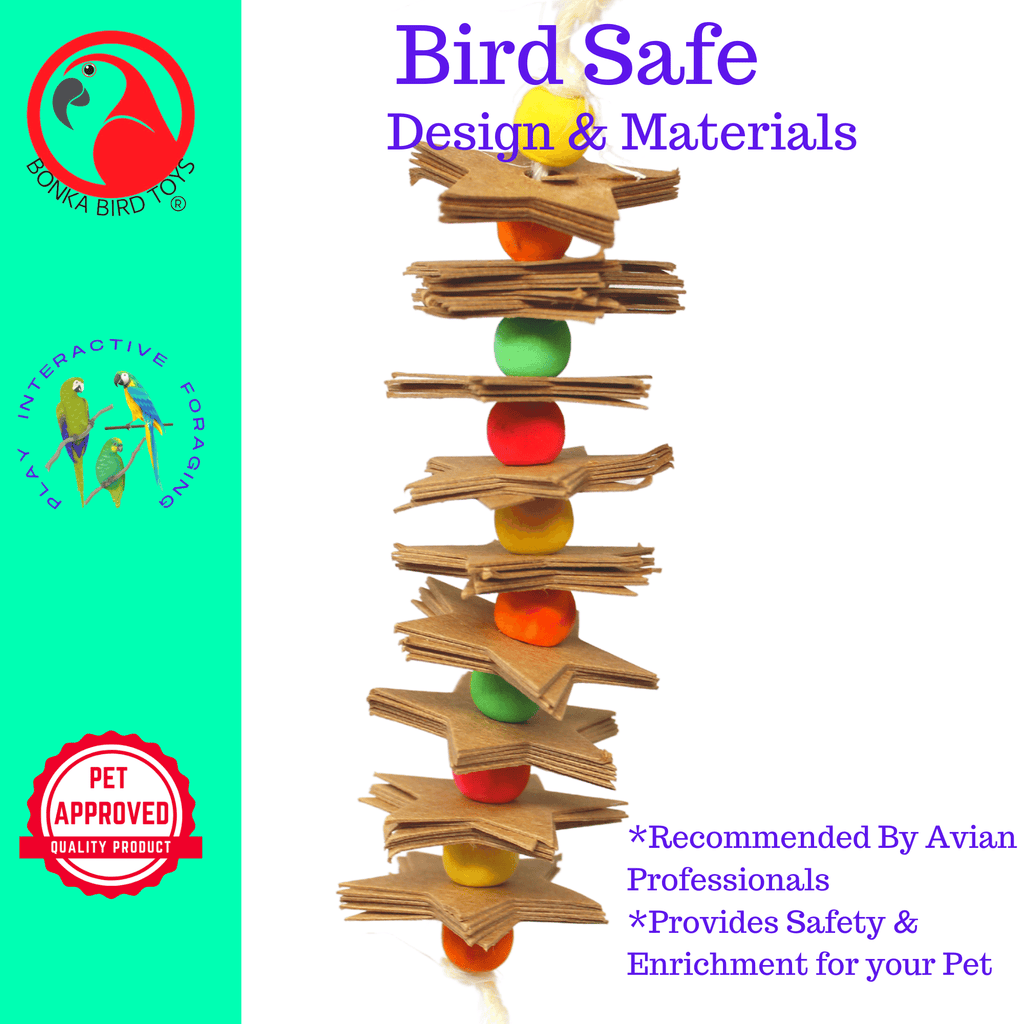 Bonka Bird Toys 1248 Twinkle Small Bird Toy - Bonka Bird Toys