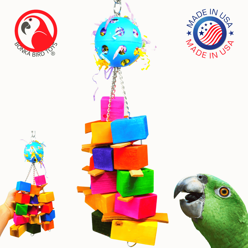 2932 Block Ball - Bonka Bird Toys