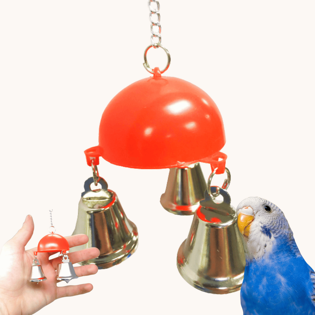 36458 Christmas Dome Bell - Bonka Bird Toys