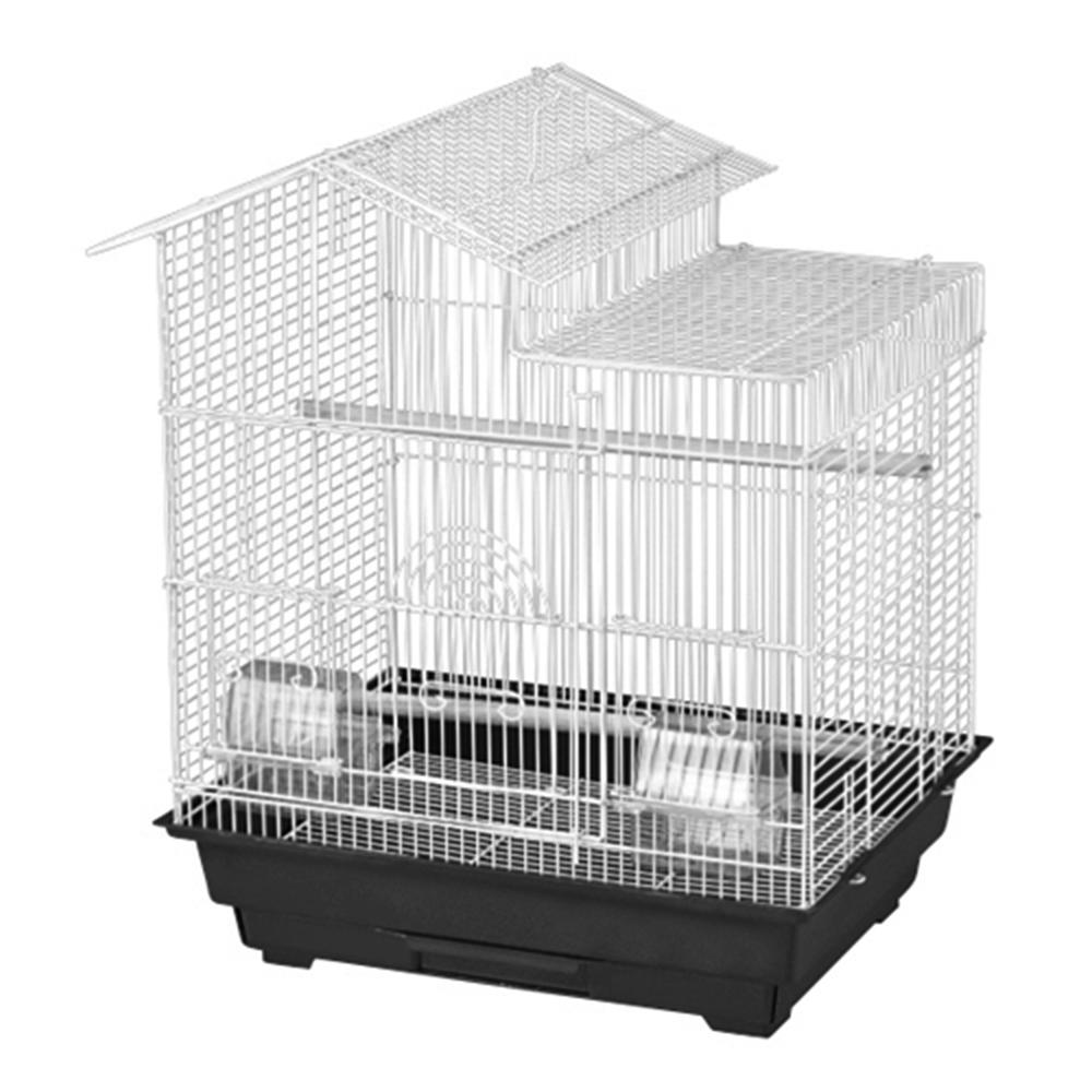 Kings Cages ES 1814 H Petite House Bird Cage  22X18X14 - Bonka Bird Toys