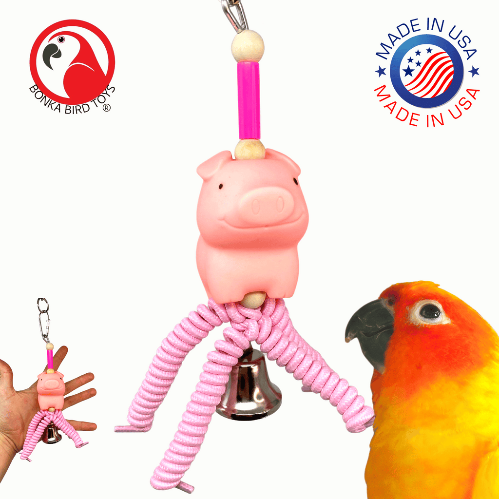 2898 Wiggly Pig - Bonka Bird Toys