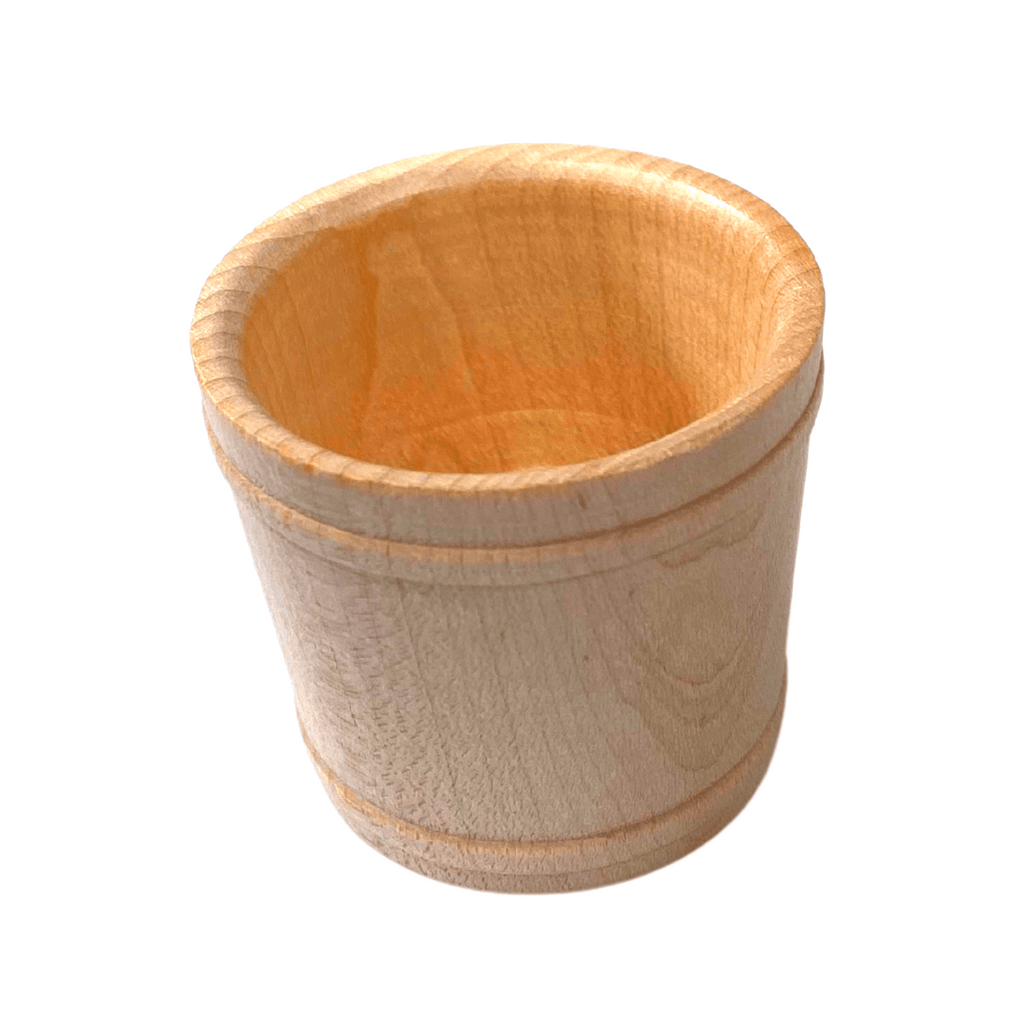 3895 Wooden Treat Bucket - Bonka Bird Toys