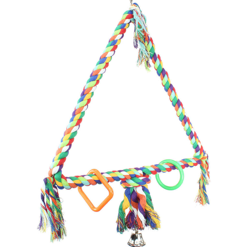 Bonka Bird Toys 1059 Huge Triangle Rope Ring
