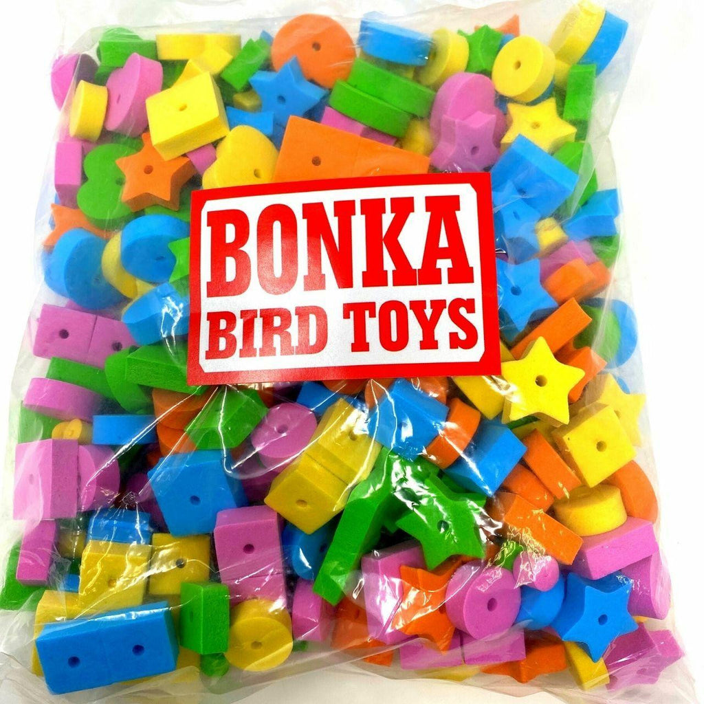 1695 Pack of 400 Foam Beads - Bonka Bird Toys