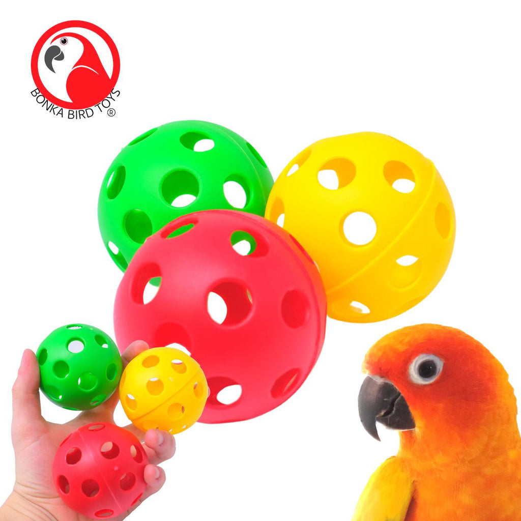 2169 Pk3 2.75-Inch Foraging Balls - Bonka Bird Toys
