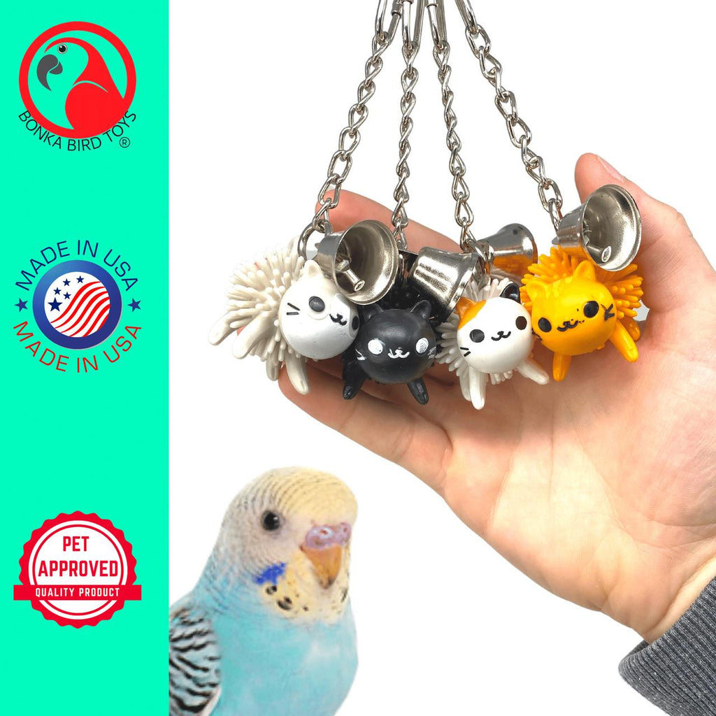 2277 Spikey Cat - Bonka Bird Toys