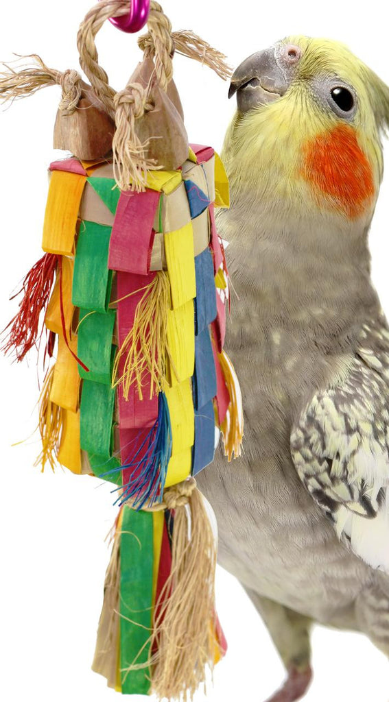 03356 Small Straight Rainbow Pinata - Bonka Bird Toys