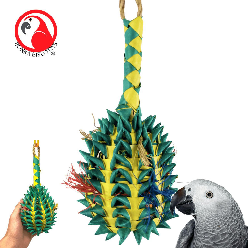 03366 Large Pineapple Foraging Toy - Bonka Bird Toys